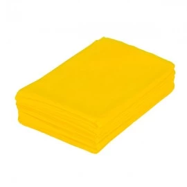 Простыни Стандарт из спанбонда в штучной укладке, 200х70 см, Желтый, 20 шт/упк "Чистовье"
