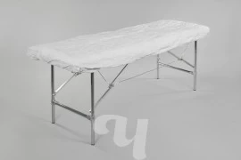 Чехол на кушетку многоразовый из ПВХ (120 г/м2), 210х90 см, белый, 1 шт/упк "Чистовье"
