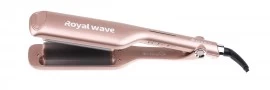 Плойка для волос Dewal Royal Wave двойная волна, керамика-турмалин, с терморег, 75 ВТ 03-406