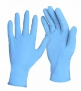 Перчатки нитриловые Mediok р-р XS, цвет голубые 50 пар