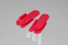 Тапочки-вьетнамки из пенополиэтилена, 5 мм, Розовый, 25 пар/упк "Чистовье"