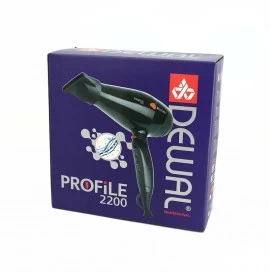 Фен DEWAL Profile 2200 черный, 2200 Вт, ионизация, 2 насадки Фен DEWAL Profile 2200 черный, 2200 Вт, ионизация, 2 насадки