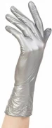 Перчатки нитриловые Adele размер XS серебристые перламутровые 50пар