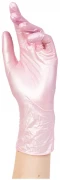 Перчатки нитриловые Adele размер XS розовые перламутровые 50пар
