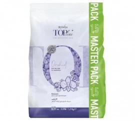 Воск горячий (пленочный)  ITALWAX Top Formula Crystal (Орхидея)  гранулы 1,5кг
