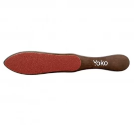 Терка для педикюра деревянная 100/180 YOKO