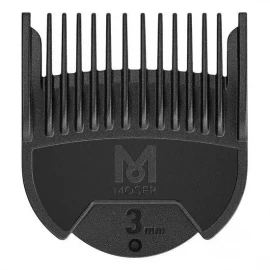 Насадка гребень Moser  пластиковая, 3 мм, черная 1802-7070