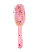 Щетка I LOVE MY HAIR "CRAZY BRUSH" 1302 розовая размер L 0409-1302-07