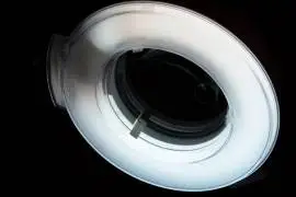 Лампа-лупа на струбцине SD-2021Т кольцевая