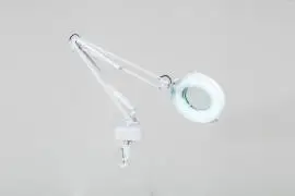 Лампа-лупа на струбцине SD-2021Т кольцевая