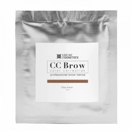 Хна для бровей CC Brow (grey brown) в саше (серо-коричневый), 5 гр