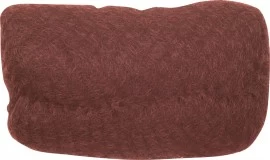 Валик для прически DEWAL, искусственный волос+сетка, рыжий 18х11 см HO-PC Red Brown