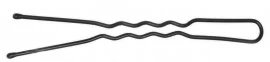 Шпильки DEWAL черные, волна 60 мм, 60 шт/уп, на блистере SLT60V-1/60
