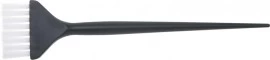 Кисть для окрашивания DEWAL черная, с белой прямой щетиной, узкая 45мм JPP048-1 black