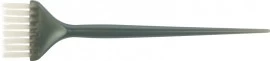 Кисть для окрашивания DEWAL, серая, с белой прямой щетиной, узкая 45мм JPP048M-1 grey 