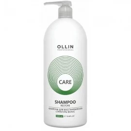 Шампунь Ollin Care для восстановления структуры волос 1000мл